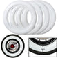 Omega Portawalls® Automobile Classic White Whitewall Inserts – Complete Set (4 Pieces)