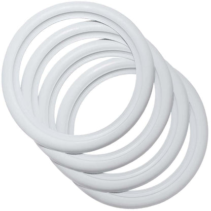 Omega Portawalls® Automobile Classic White Whitewall Inserts – Complete Set (4 Pieces)