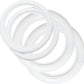 Omega Portawalls® Automobile Custom Whitewall Inserts – Slim / Wide (2 + 2 Pieces)