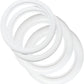 Omega Portawalls® Automobile Custom Whitewall Inserts – Slim / Wide (2 + 2 Pieces)