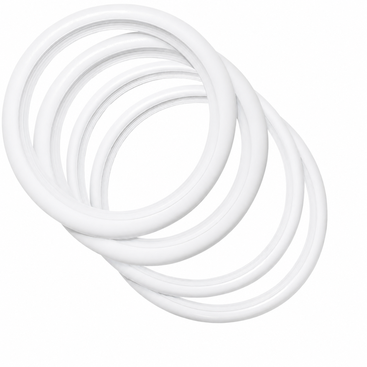 Wheel accent creating an authentic whitewall look