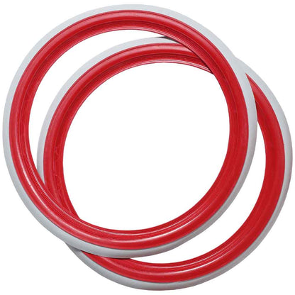 Omega Portawalls® Automobile Colored Whitewall Inserts – Extra & Replacement – (2 Pieces)
