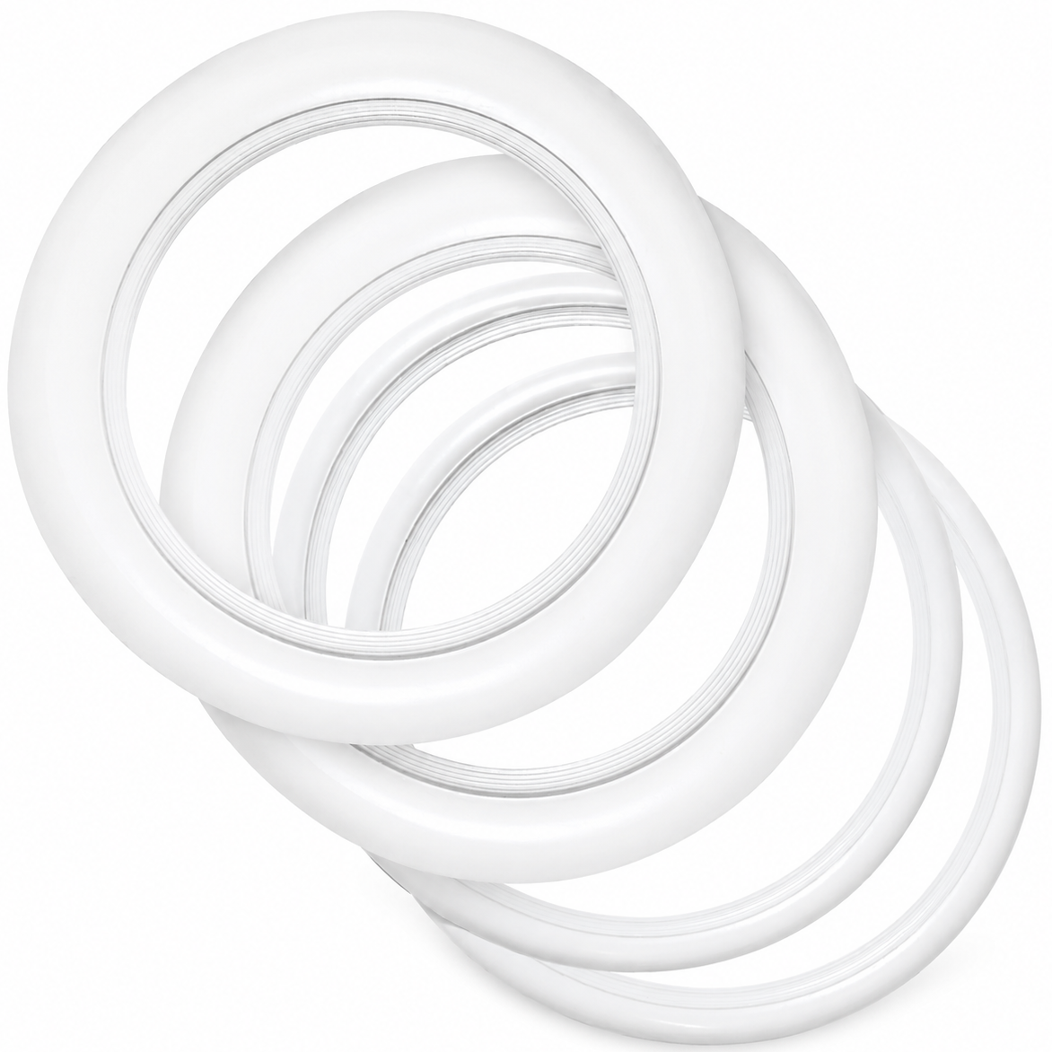 Whitewall tire insert for classic Chevrolet restorations