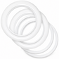 Whitewall accent designed to complement chrome wheels