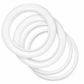 White wall tire trim inspired by lowrider culture and custom vehicles
