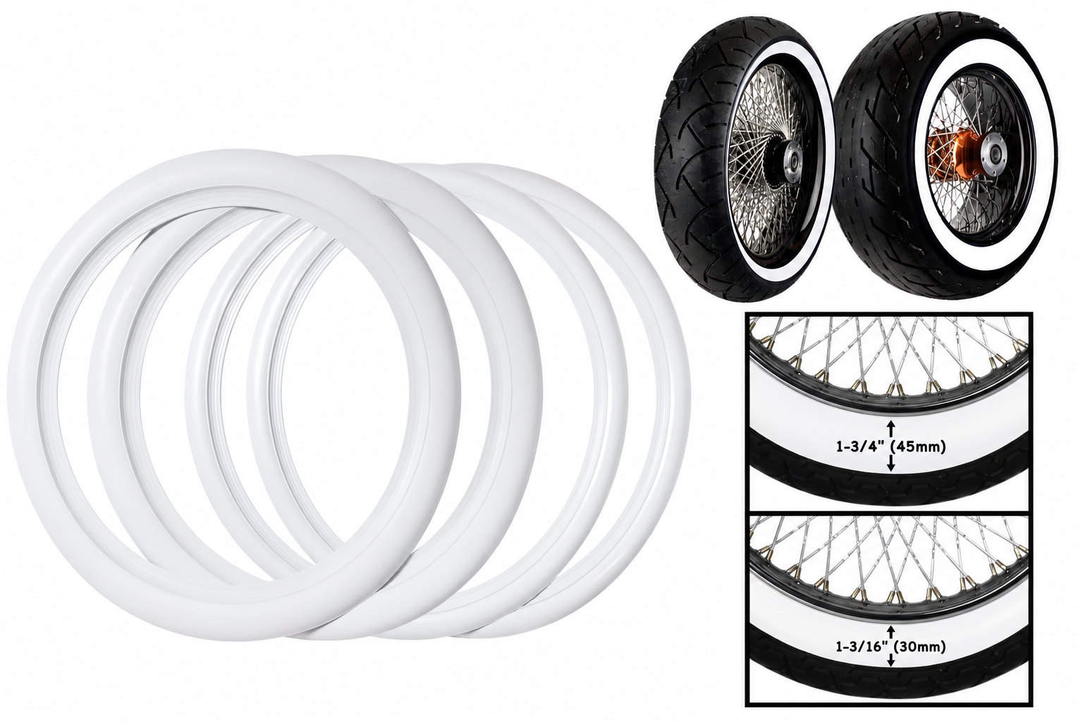 Sidewall trim for motorcycle customization projects