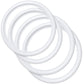 Premium tire ring creating elegant whitewall presentation