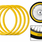 Whitewall accessory for touring motorcycles