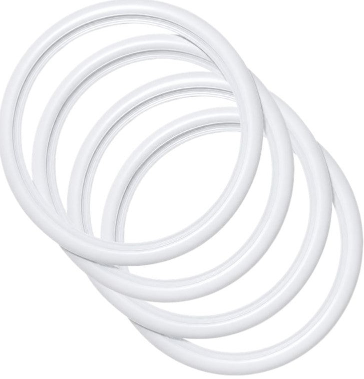 Traditional whitewall styling insert for timeless vehicle aesthetics