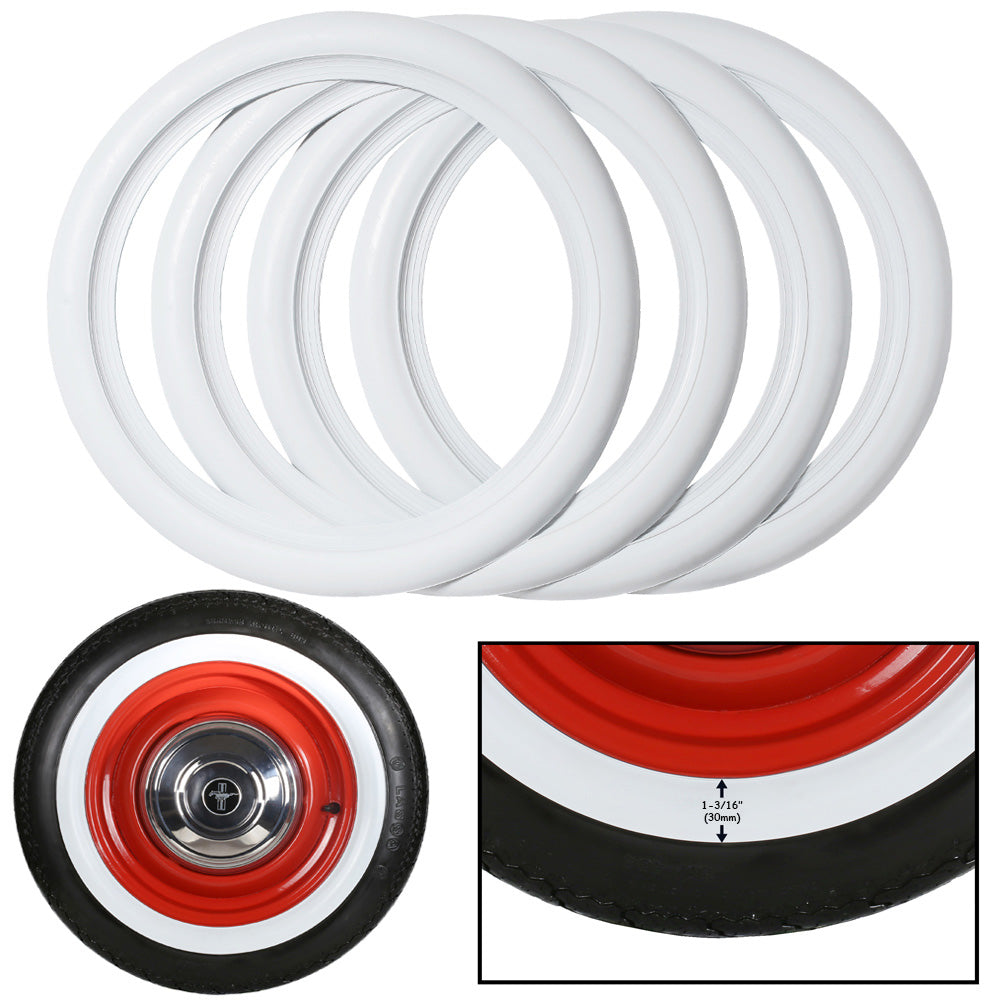 Whitewall tire accessory for Volkswagen Bus and Transporter builds