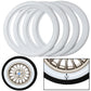 White sidewall enhancement insert for vintage automotive enthusiasts