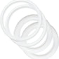 Omega Portawalls® Automobile Custom Whitewall Inserts – Slim / Wide (2 + 2 Pieces)