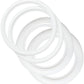 Omega Portawalls® Automobile Custom Whitewall Inserts – Slim / Wide (2 + 2 Pieces)