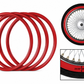 Omega Portawalls® Motorcycle Color Whitewall Replacement Inserts (2 PCS)